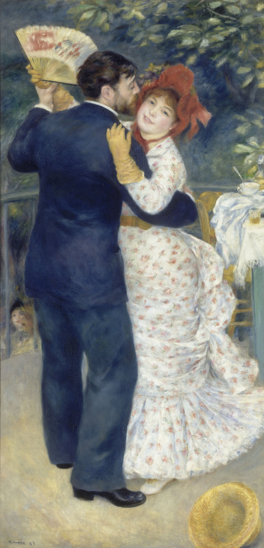 Pierre-Auguste Renoir. Rural dance