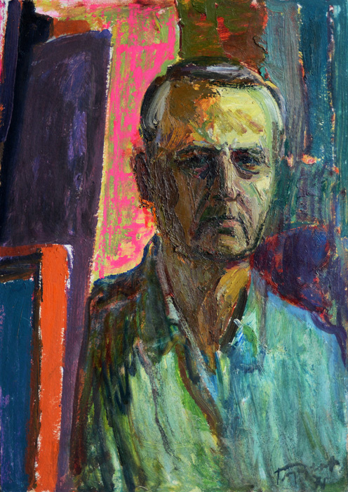 Nikolay Petrovich Glushchenko. Self-portrait