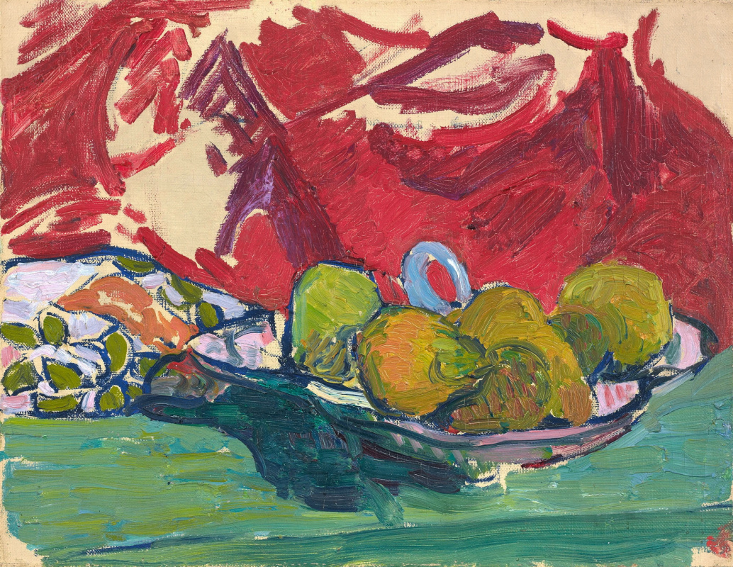 Cuno Amiet. Still life with fruits