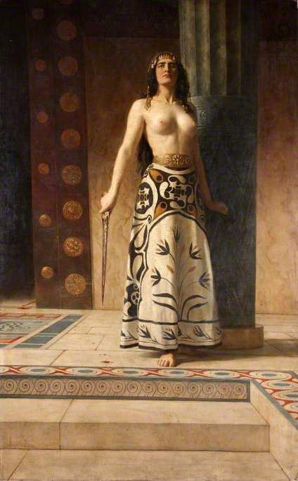 John Collier. Clitemnestra