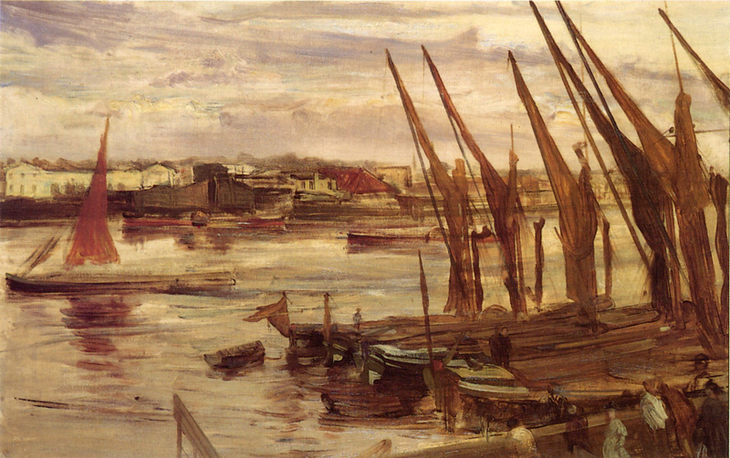 James Abbot McNeill Whistler. Battersea Reach