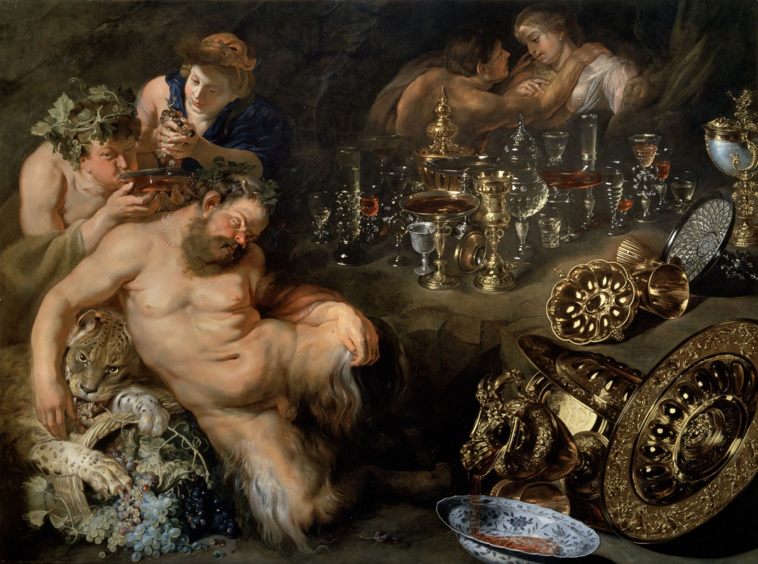 Peter Paul Rubens. Orgy: sleep Silena