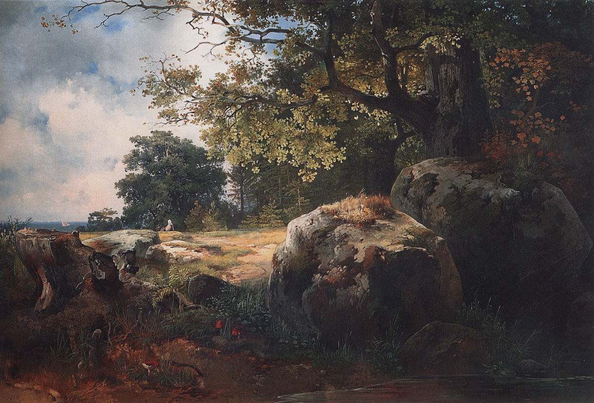 Alexey Savrasov. View near Oranienbaum