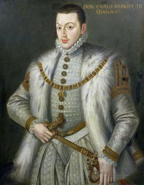 Sofonisba Anguissola. Porträt von Don Carlos, Sohn von Philipp II. Von Spanien