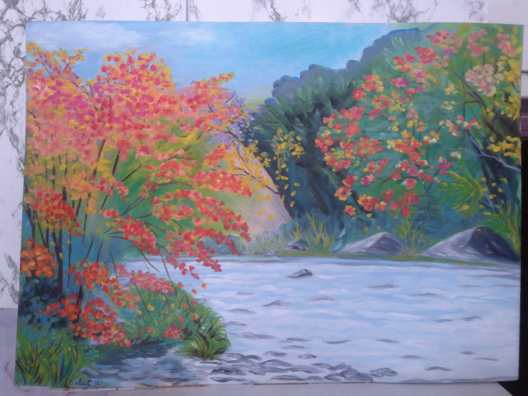 Love Ilyinichna Isakova. "Beauty Autumn"