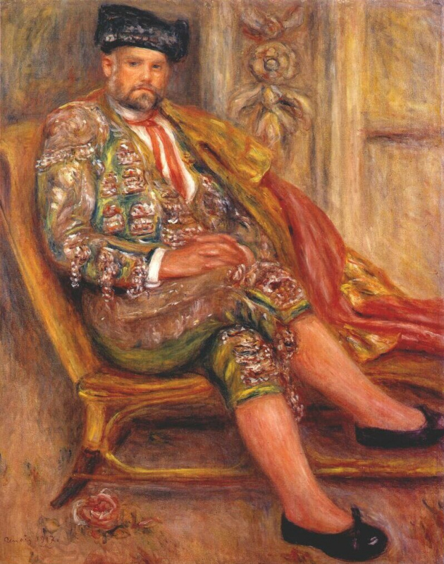 Pierre-Auguste Renoir. Ambroise Vollard dressed as a Toreador