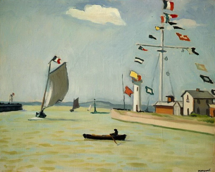 Albert Marquet. Port à Honfleur