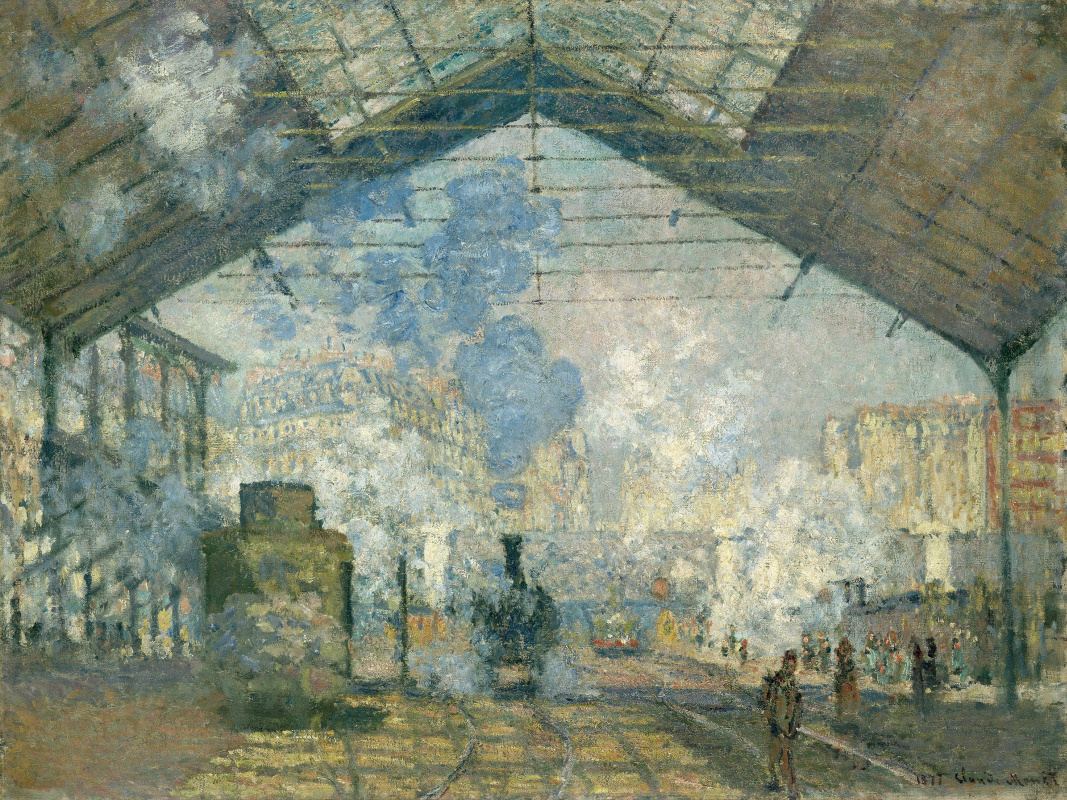 Claude Monet. Gare Saint-Lazare