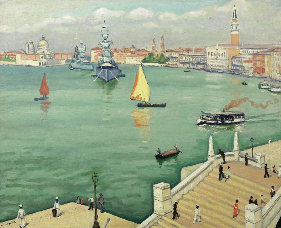 Albert Marquet. The Grand canal in Venice