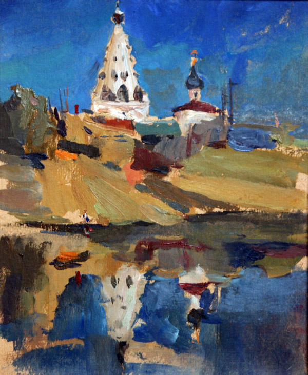 Valery Valentinovich Arkhipov. Iglesia blanca 1998