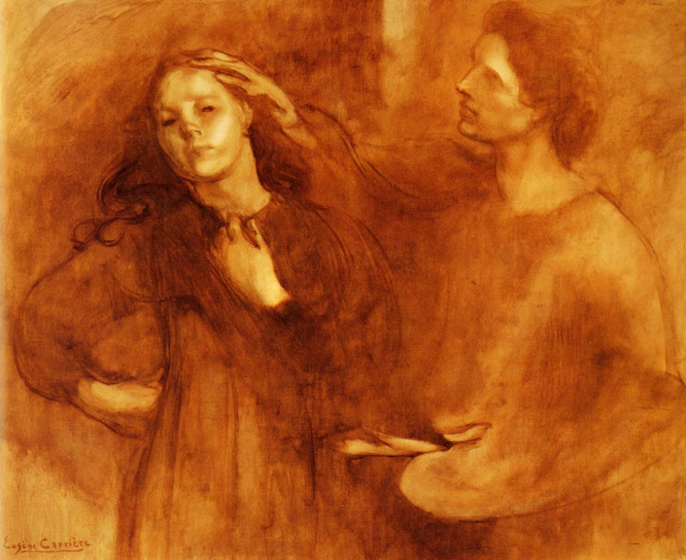 Eugene Carrier. Painting