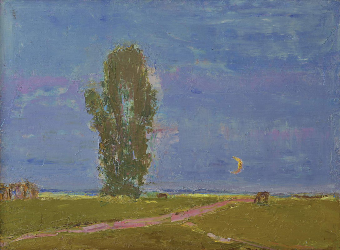 Anatoly Krivolap. Evening. The steppe