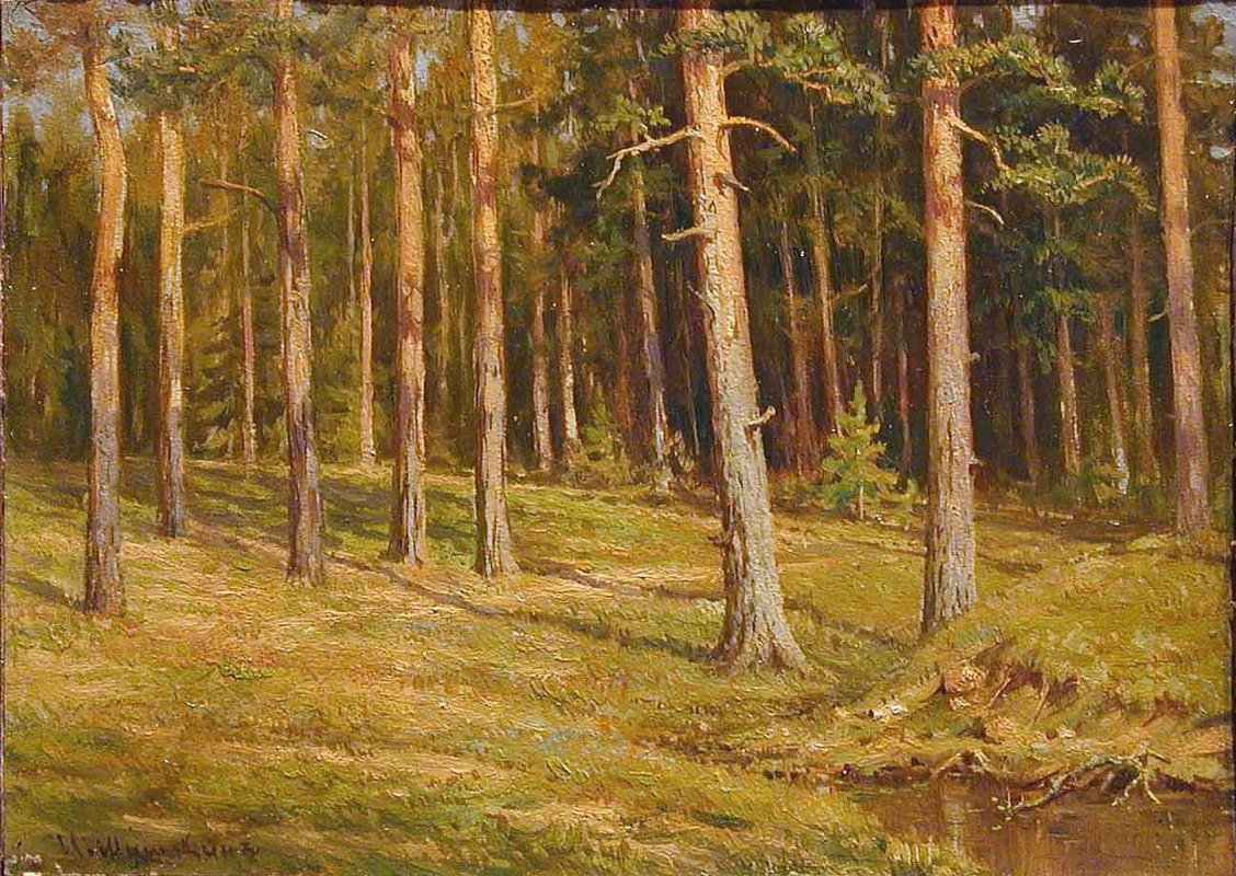 Ivan Shishkin. Pine forest