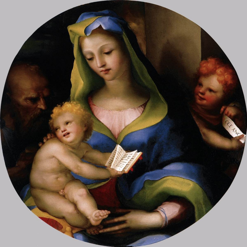 Domenico Beccafumi. Holy family