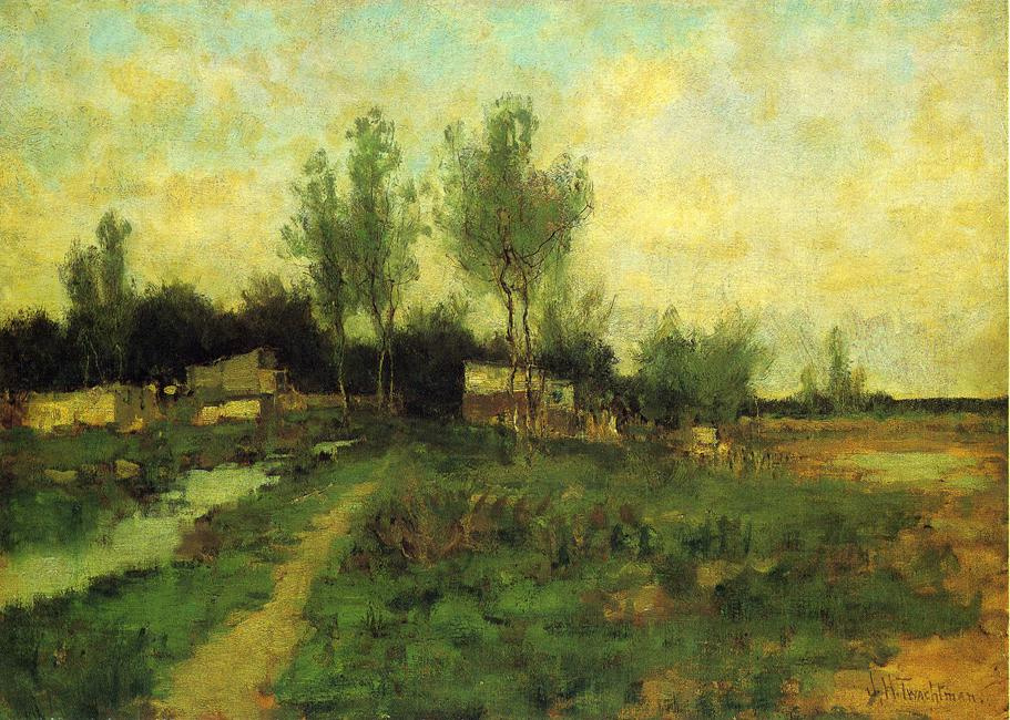 John Henry Twachtman. The country's path