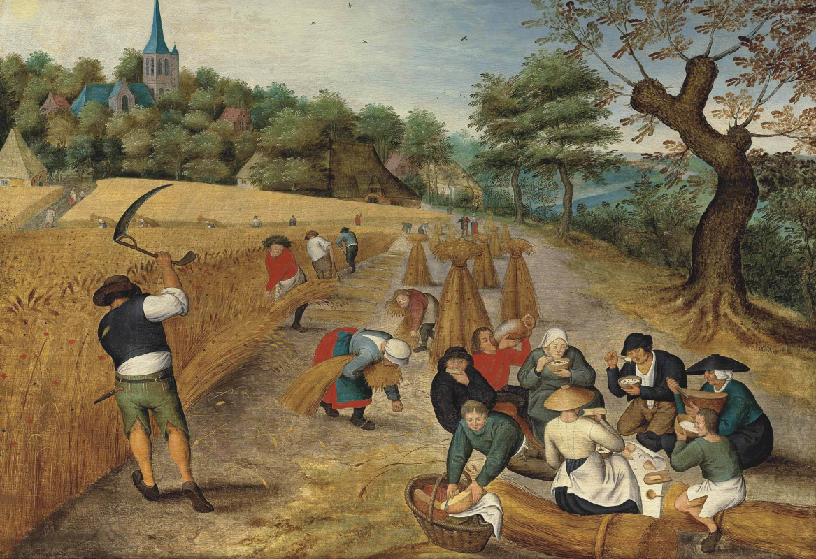 Peter Brueghel the Younger. Summer and harvest