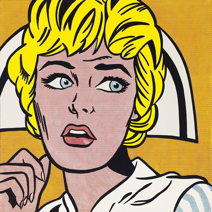 Roy Lichtenstein. Infermiera