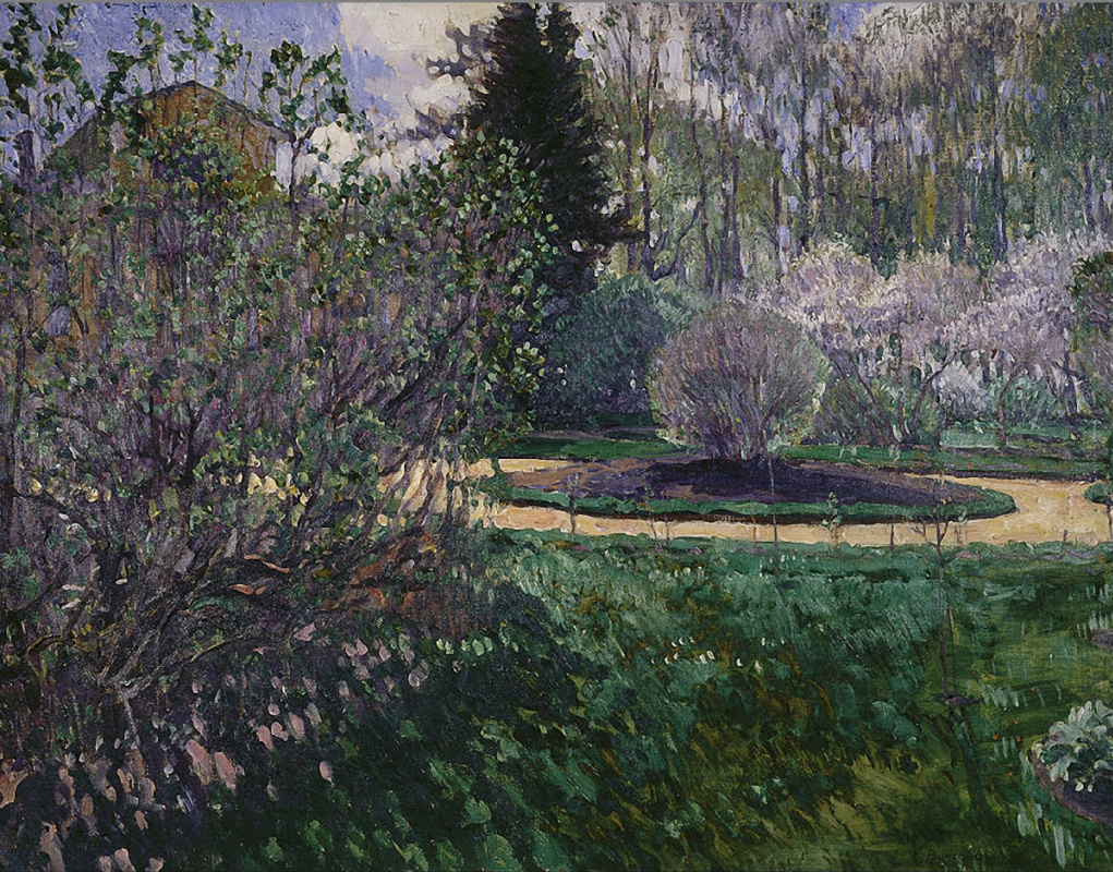 Sergey Arsenievich Vinogradov. Der Garten Frühling