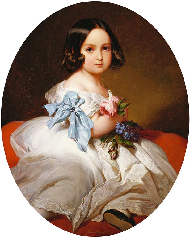 Franz Xaver Winterhalter. Princess Maria Charlotte Belgian