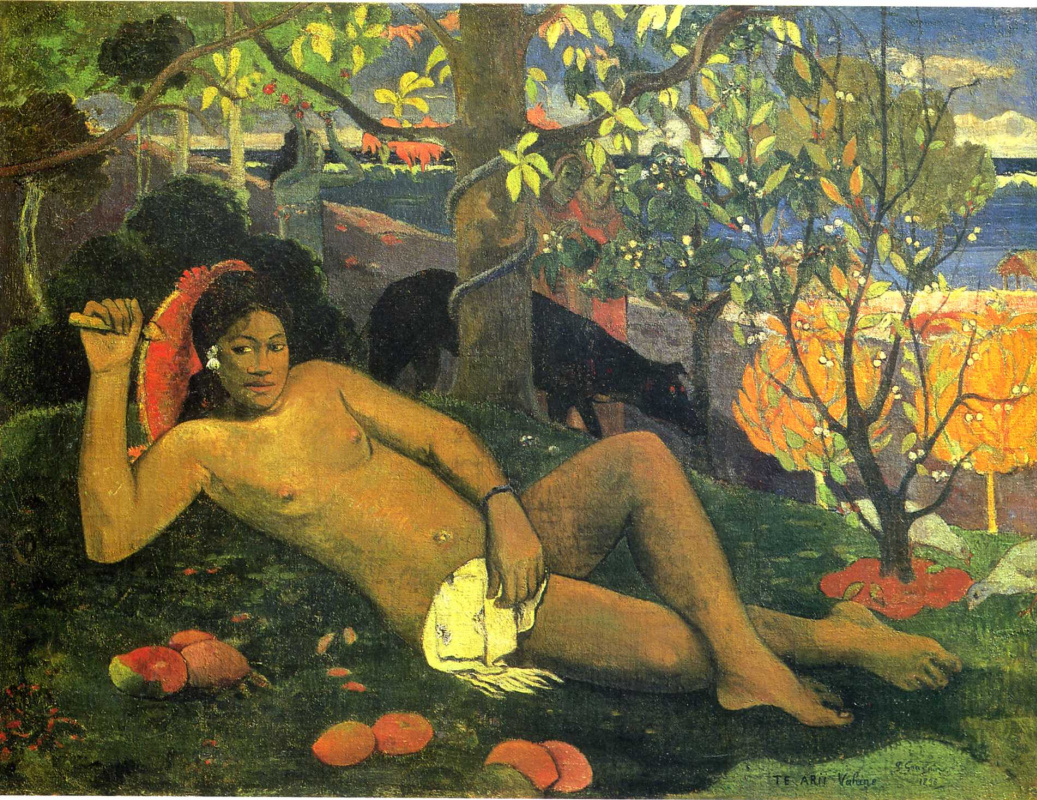 Paul Gauguin. The wife of the king