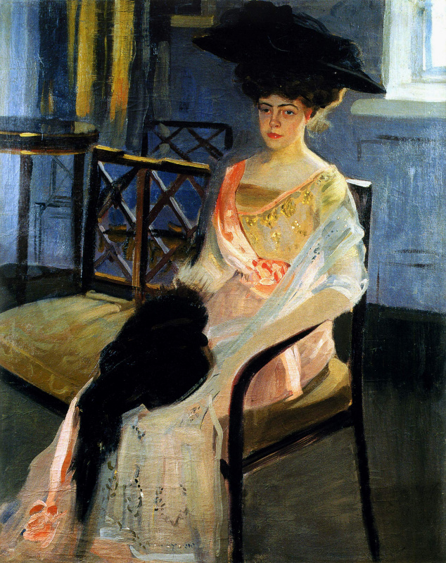 Alexander Murashko. Portrait of Vera Nikolaevna Epancies in marriage Falz-FEIN