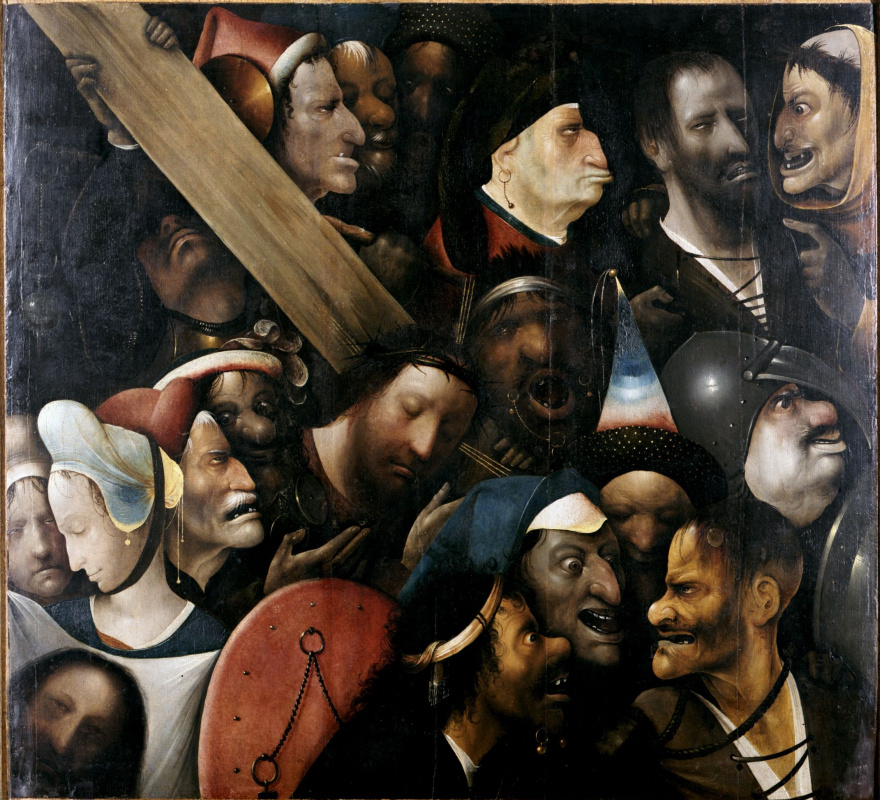 Hieronymus Bosch. Christ Carrying the Cross