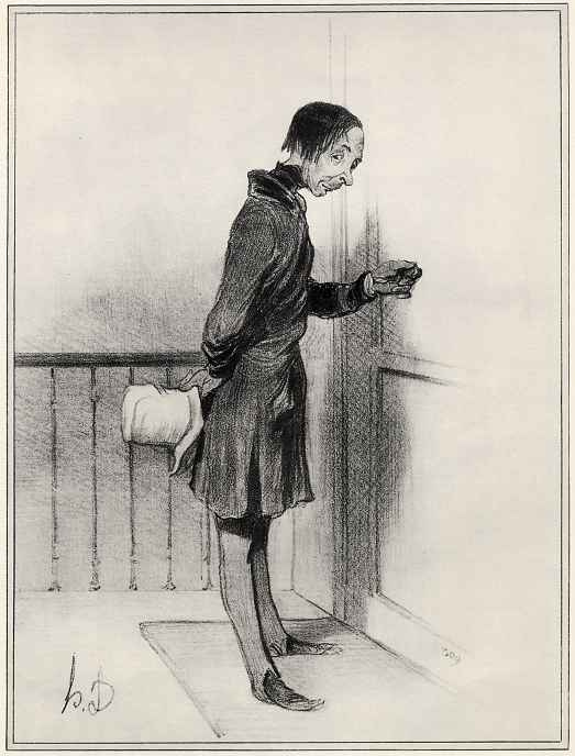 Honore Daumier. Beggar