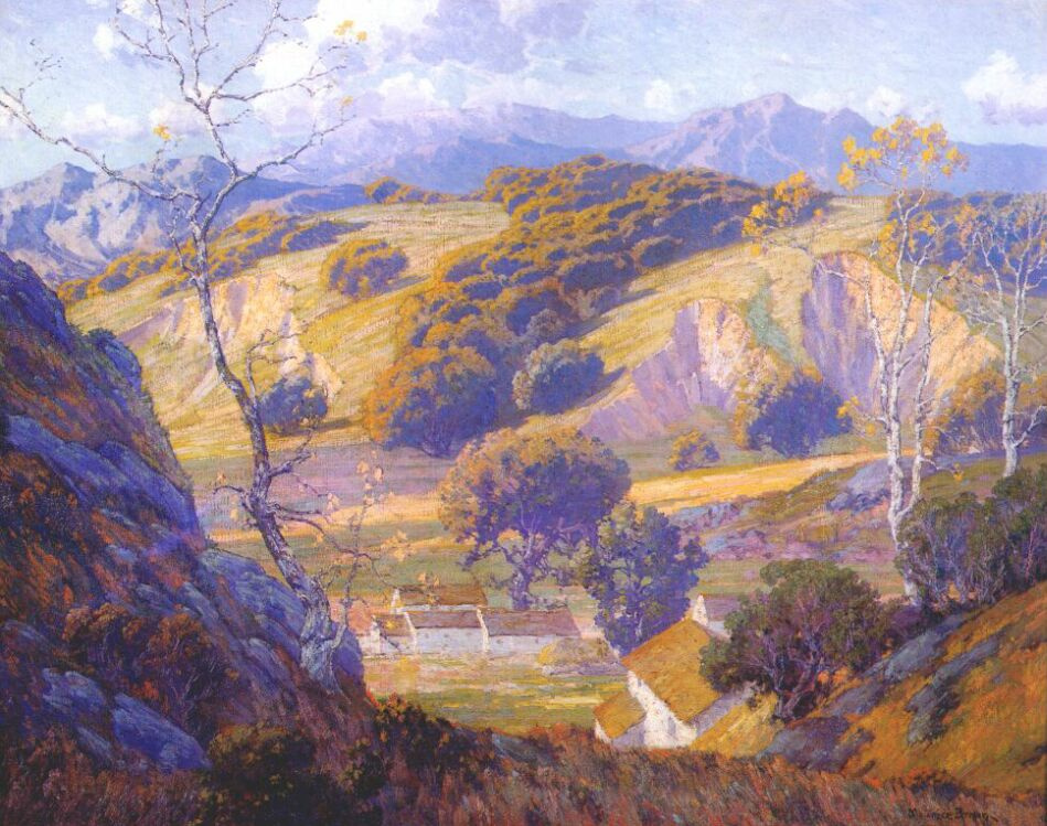 Maurice Brown. Farm in valley California