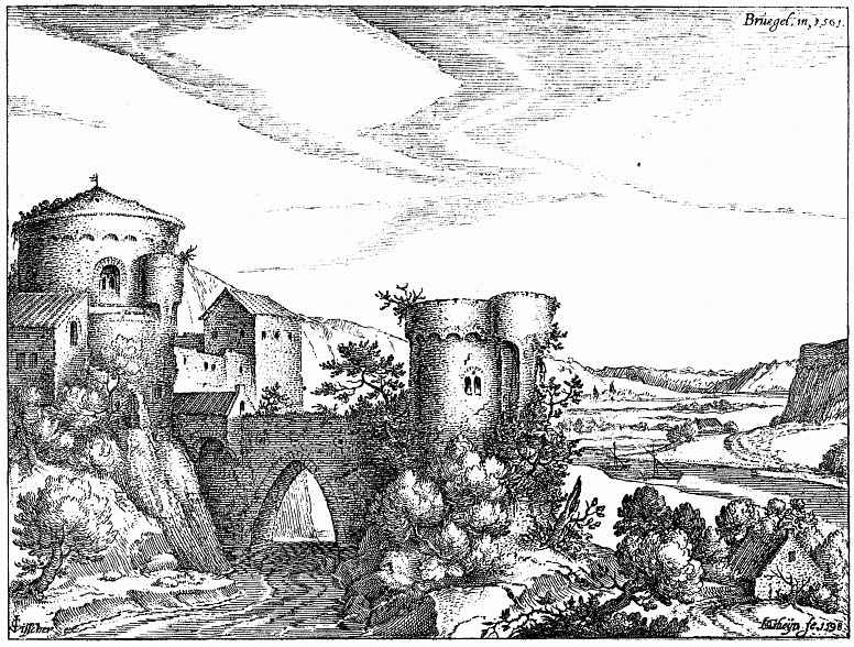 Pieter Bruegel The Elder. Castle on the hill