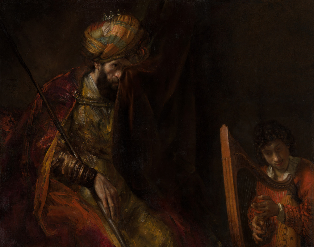 Rembrandt Harmenszoon van Rijn. Saul and David