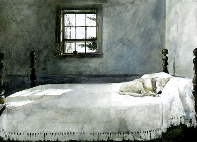 Andrew Wyeth. Chambre principale