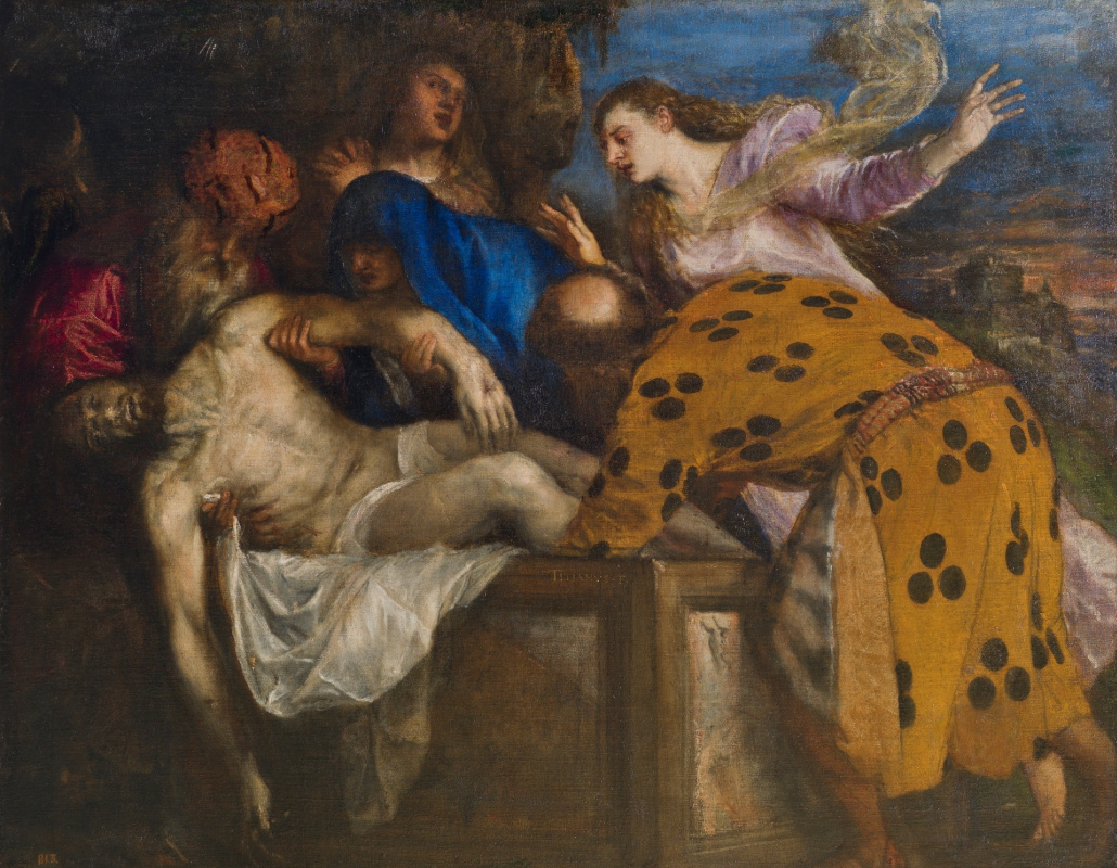 Titian Vecelli. Entombment