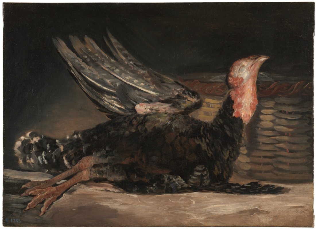 Francisco Goya. Dead Turkey