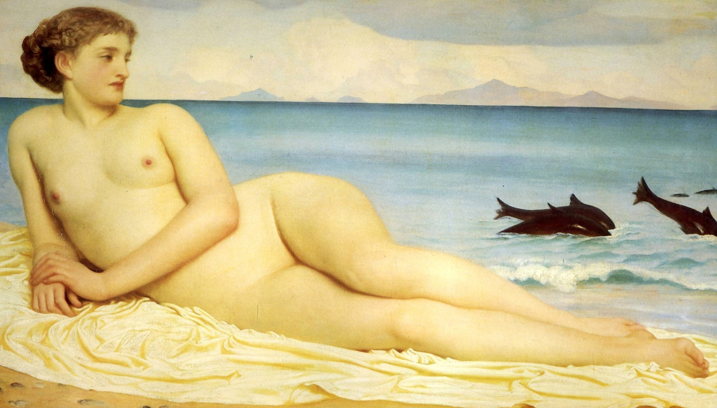 Frederic Leighton. Aktea, nymph shore