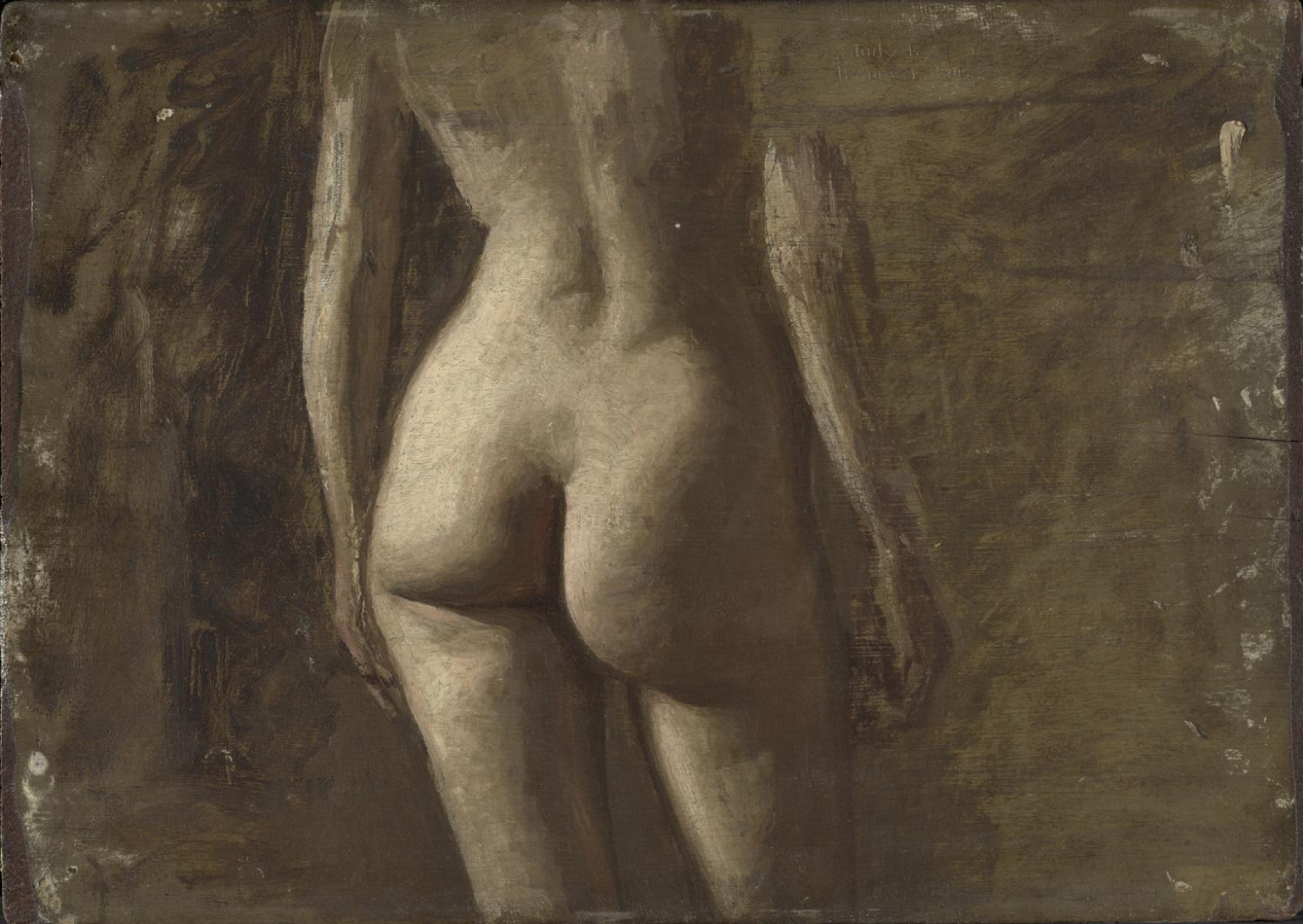 Buy digital version: Naked woman, rear view by Thomas Eakins, Philadelphia  | Arthive