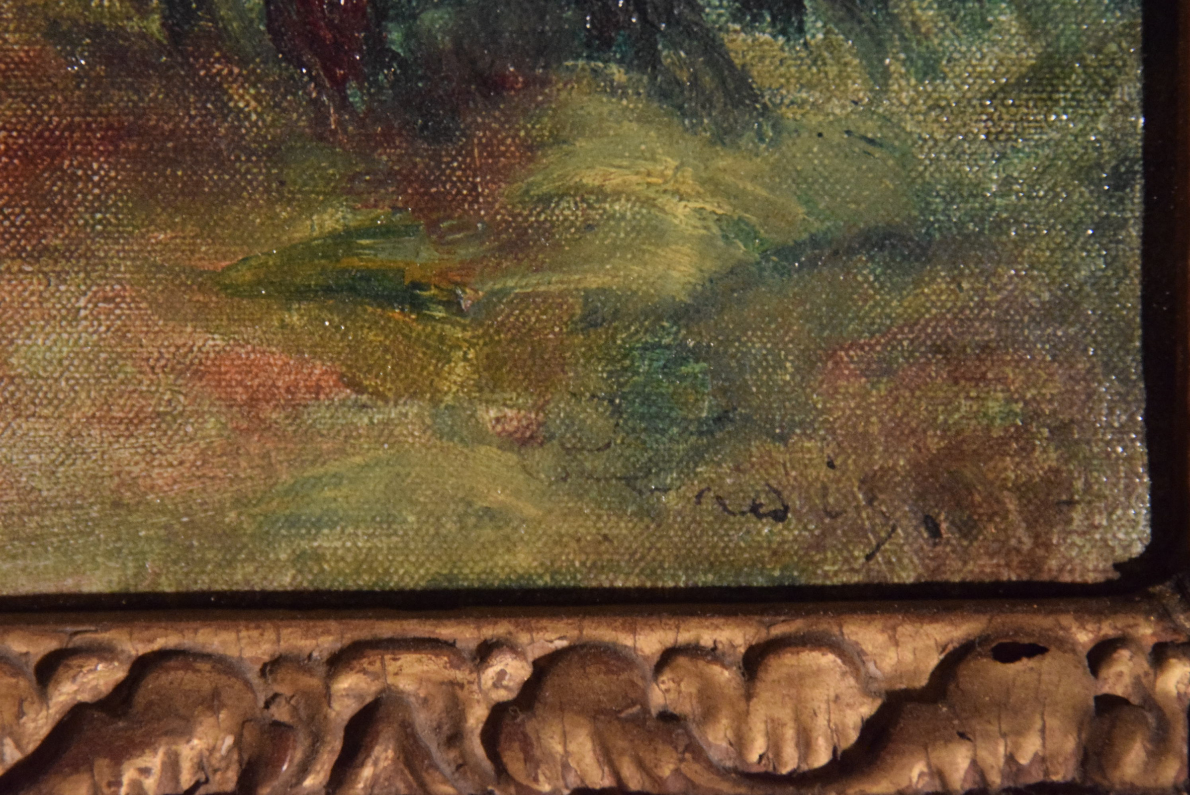 Pierre Auguste Renoir Paysage à Cagnes, 1898, 30×38 cm