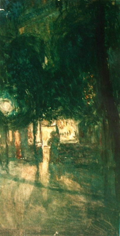 Alexander Vasilyevich Shevchenko. Night Paris. 1905-1906