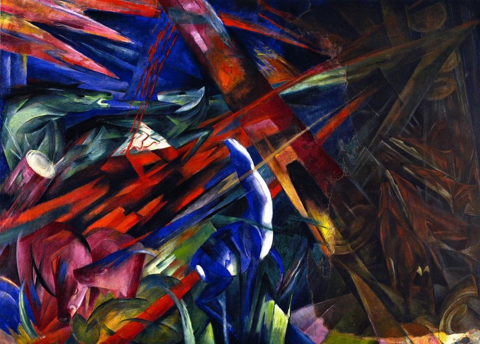 Franz Marc. The fate of the animals