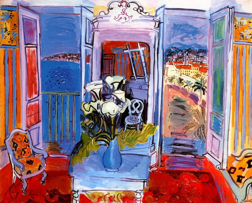 Raoul Dufy. Vista dell'argine