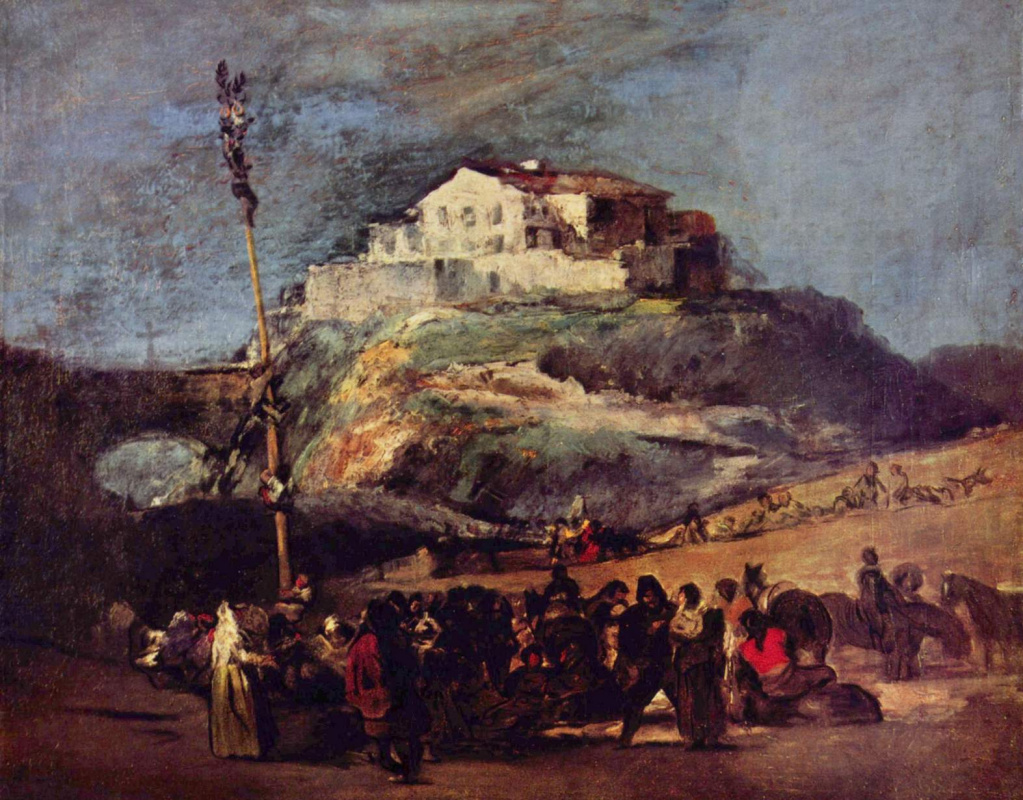 Francisco Goya. Maypole