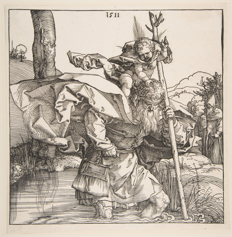 Albrecht Dürer. Saint Christopher