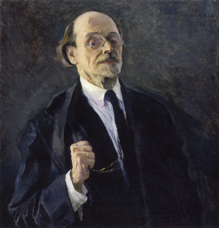 Mikhail Vasilyevich Nesterov. Autoportrait