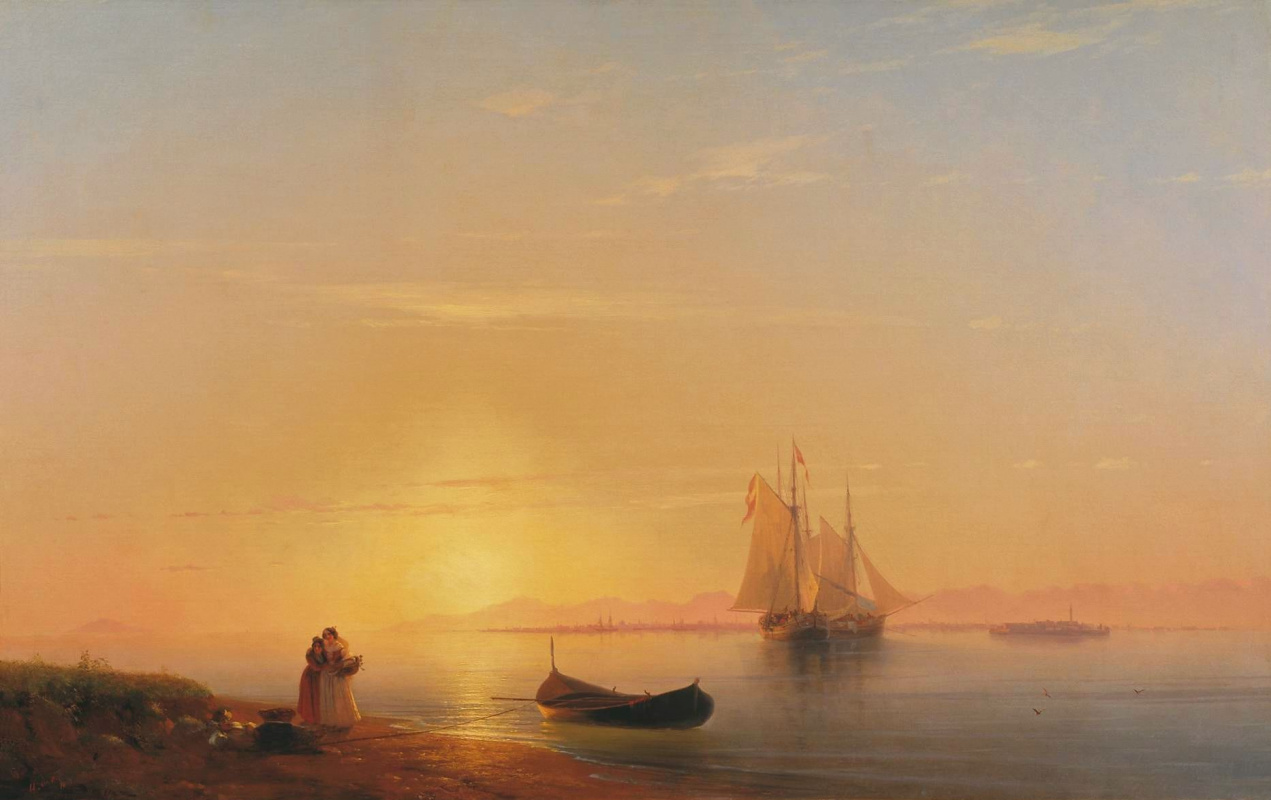 Ivan Aivazovsky. The Coast Of Dalmatia