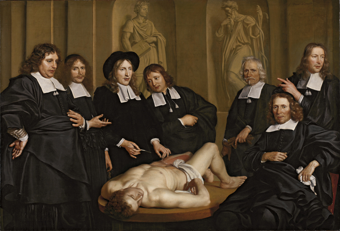 Adrien Becker. The anatomy lesson of Frederik, Ruisa