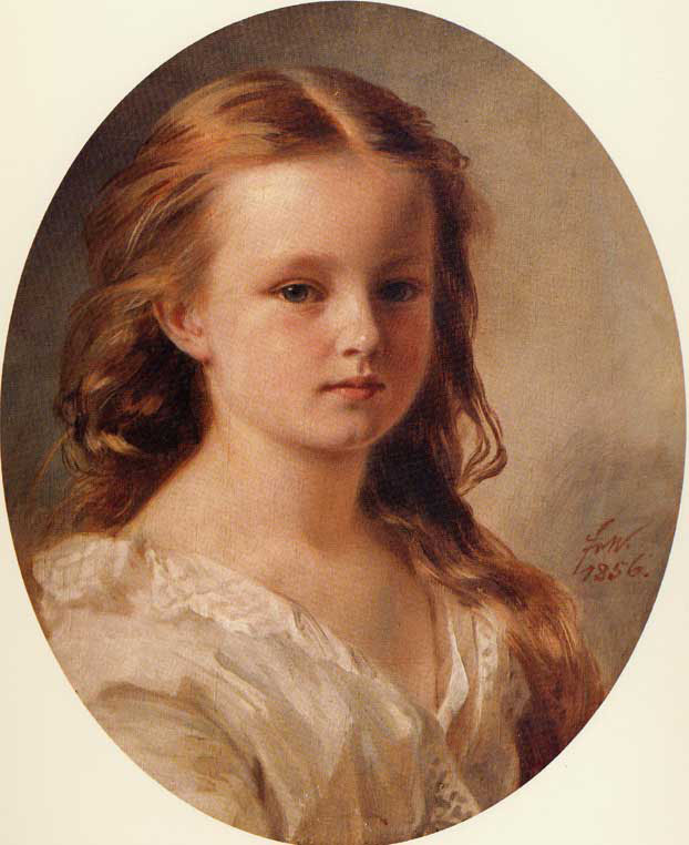 Franz Xaver Winterhalter. Portrait Of Rose Potocki