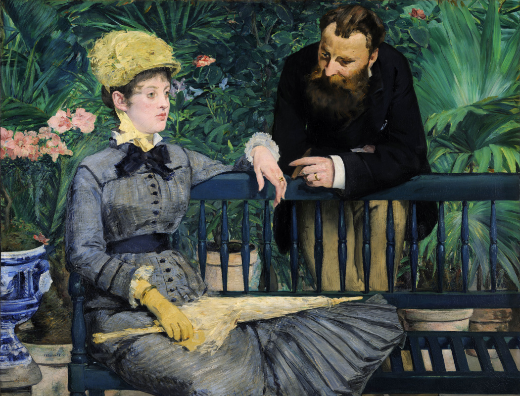 Edouard Manet. Nella serra