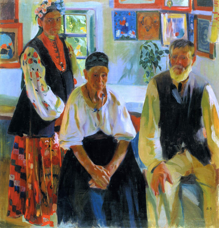 Alexander Murashko. Famille rurale