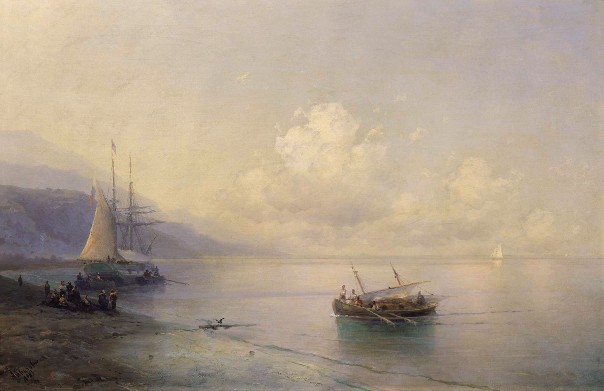 Buy digital version: Sea landscape by Ivan Aivazovsky, Velikiy