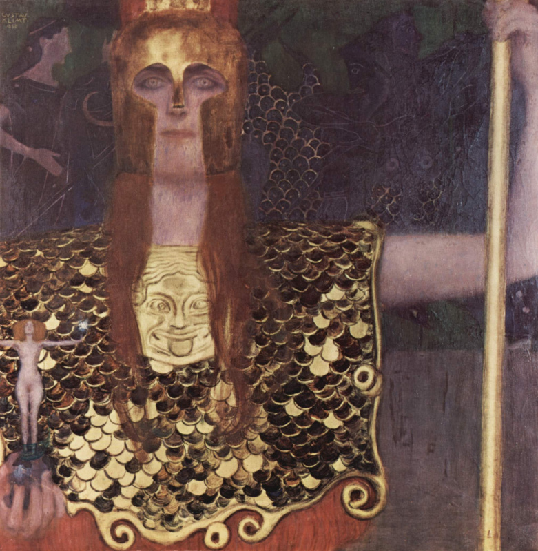 Gustav Klimt. Afina Pallada