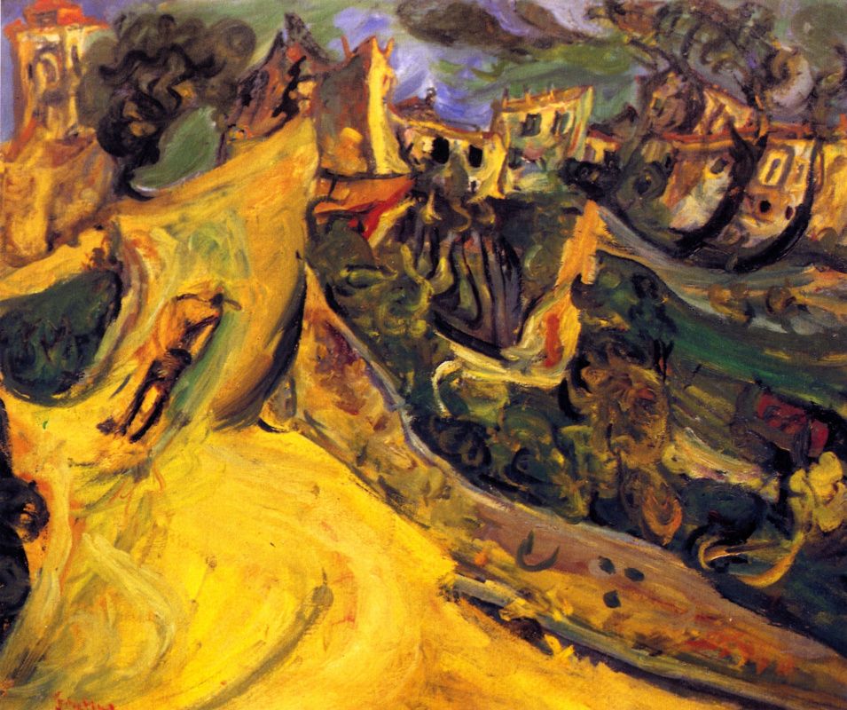 Chaim Soutine. Landscape